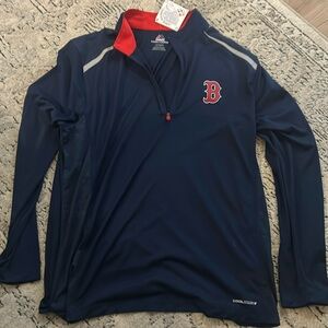 NWT Men’s Red Sox Quarter zip